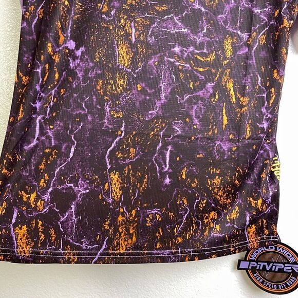 Pit Viper High Speed Off Road Jersey Shirt Purple Short Sleeve NWT Mens Small - Picture 4 of 10